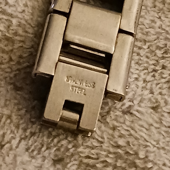 Vintage Men's Stainless Steel Name Plate Bracelet - Picture 8 of 11